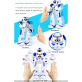 PK Wltoys F8 Dobi control de gestos robot inteligente programable baile canto caminar rc robot de juguete con luz LED SJY-822